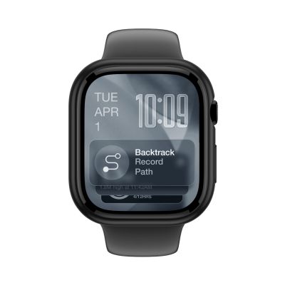 3. AmazingThing Minimalistische Schutzhülle für Apple Watch Series 11 42 mm – Schwarz