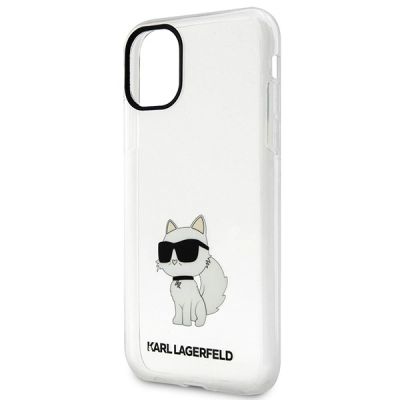 13. Karl Lagerfeld Ikonik Choupette Hülle für iPhone 11 / Xr - Transparent