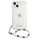 3. Guess GUHCP13SKPSWH iPhone 13 mini 5.4" Transparente Hardcase White Pearl
