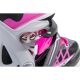 39. ENERO PRO LED-Rollschuhe 4-in-1 38-41 Pink-Grau