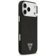 4. Guess Glitter Triangle Logo MagSafe Case für iPhone 17 Pro Max - Schwarz