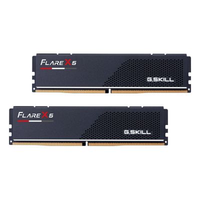 4. G.SKILL FLARE X5 AMD DDR5 2x32GB 6000MHZ CL28 EXPO BLACK F5-6000J2836G32GX2-FX5