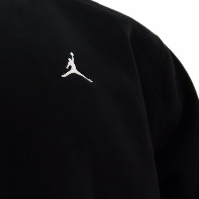 3. Air Jordan Brooklyn Fleece-Sweatshirt für Herren, Rundhalsausschnitt, Schwarz - FV7293-010