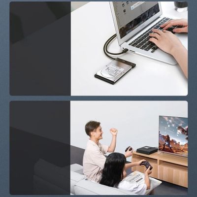 14. Ugreen HDD SSD 2,5'' SATA III 3.0 - USB Typ C 3.2 Gen 1 (SuperSpeed ​​​​USB 5 Gbit/s) Adapter schwarz (70610 CM321)