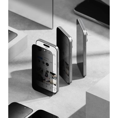 5. Ringke Easy Slide Privacy 2er-Pack gehärtetes Glas für iPhone 18 Pro Max