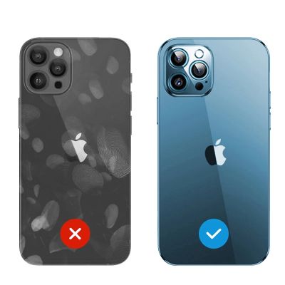 12. Joyroom Chery Mirror Case Cover für iPhone 13 Pro Metallischer Rahmen Silber (JR-BP908 Silber)