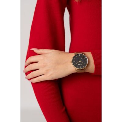 5. Paul Lorens PL13032B-1D1 Damenuhr + Box