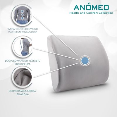 3. ERGONOMISCHES RÜCKENSTÜTZKISSEN ANOMEO