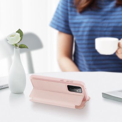 6. DUX DUCIS Skin X Holster Cover für Samsung Galaxy A72 4G pink