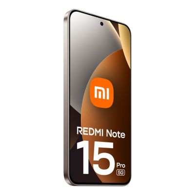 3. Xiaomi Redmi Note 15 Pro 5G, 17,4 cm (6,83 Zoll), 8 GB RAM, 256 GB Speicher, 6580 mAh Akku, Titanium