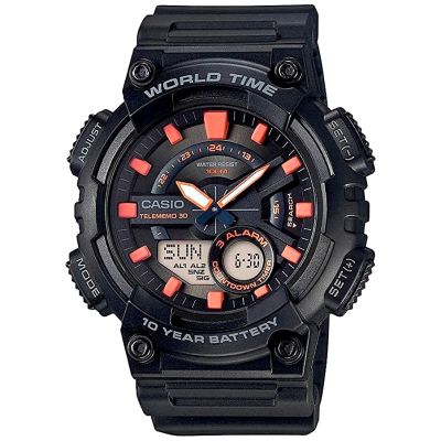 CASIO Gerton AEQ-110W-1A2VDF Herrenuhr + Box