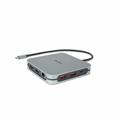 2. Dicota USB-C 10-in-1 Dockingstation 8K HDMI PD 100W silber