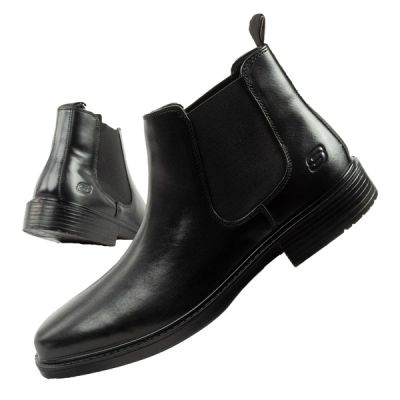 Skechers Herrenschuhe Chelsea Boots Miller-Boris elegantes Leder