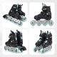 15. Meteor Rollschuhe L 38-41 Urbo Schwarz/Mint