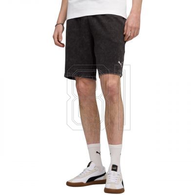 6. Puma Ess Elevated Relaxed Wash M 688052 01 Shorts