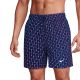 3. Badeshorts Nike Breaker Swoosh Link Midnig marineblau-rosa-violett NESSG577 440
