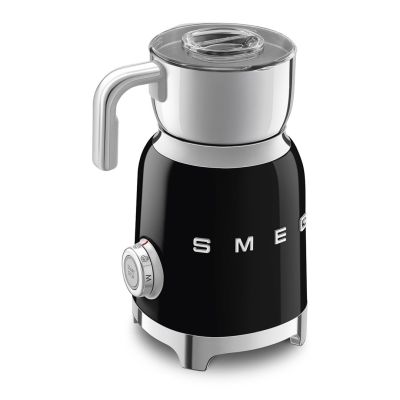 4. Smeg MFF11BLEU Milchaufschäumer/Milchwärmer, automatischer Milchaufschäumer/Milchwärmer, Schwarz