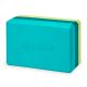 Gaiam Teal Tonal Tri 62207 Yogablock