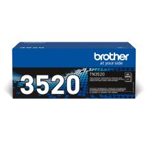 Brother TN-3520 Tonerkartusche, 1 Stück, Original Schwarz