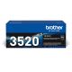Brother TN-3520 Tonerkartusche, 1 Stück, Original Schwarz