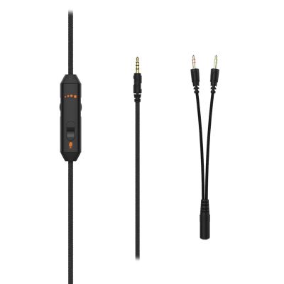 15. Deltaco Gaming GAM-190 Kopfhörer/Headset mit Kabel und Kopfbügel, Schwarz