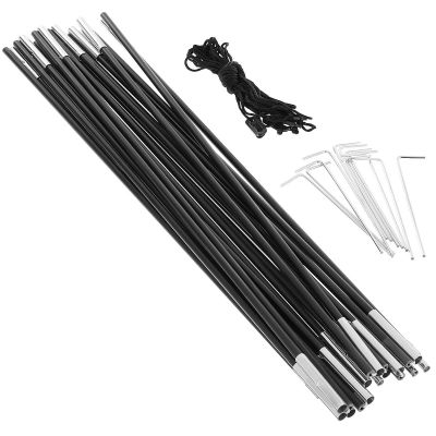 38. 4-PERSONEN-CAMPZELT IN KÜHLER SCHWARZ-GRÜNER FARBE