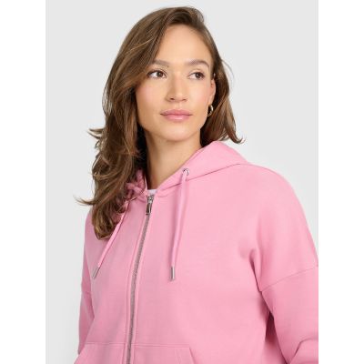 4. Damen-Kapuzenpullover mit Reißverschluss 4F 4FRAW25TSWSF2776-56S