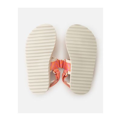 4. RIP CURL Newquay Bloom Open Toe-Girl Beach Flip-Flops Türkis