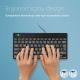 14. Ergonomisches R-Go Compact Break-Keyboard von R-Go Tools mit Break-Software, QWERTY (UK), kabelgebunden, Schwarz
