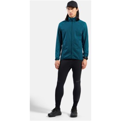 Herren-Hybridjacke Odlo ZEROWEIGHT WARM HYBRID Jacket, grün