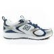 4. New Balance 408 Herren-Sportschuhe, Sneaker, modisch und bequem, weiß/silber