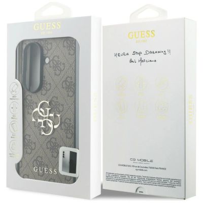 7. Guess Big 4G Logo Hülle für Samsung Galaxy Z Fold 8 Ultra - Braun
