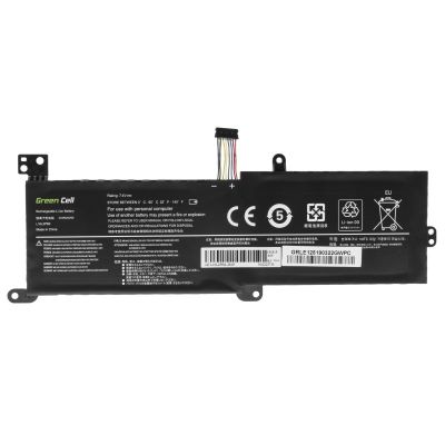 4. GREEN CELL AKKU LE125 FÜR LENOVO IDEAPAD 320 330 520 3500 mAh 7,4 V / 7,6 V