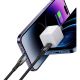 8. Baseus CADH000101 Lightning – USB-C PD-Kabel 20 W 480 Mbit/s 2 m – Schwarz