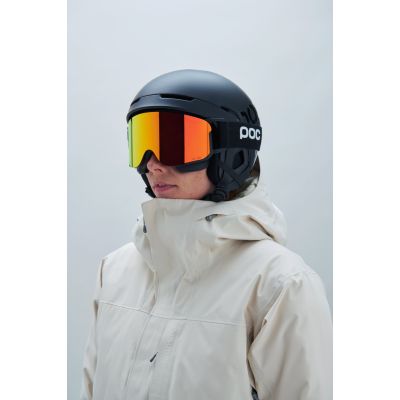 4. POC Nexal Mid Skibrille Schwarz Kat.2 + Kat.1