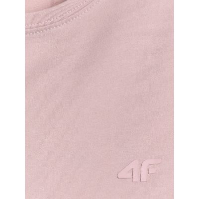 5. Damen-T-Shirt, schmal geschnitten, einfarbig, Größe 4F 4FRSS26TTSHF3628-56S