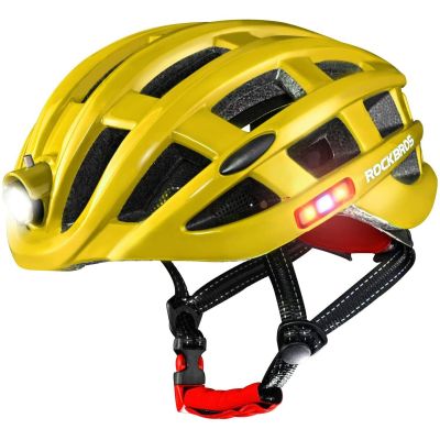Rockbros MTB-Fahrradhelm, hellgelb, Größe 57-62 cm