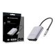 4. Conceptronic BIAN09G USB 3.2 Gen 2 Typ-C Kartenleser Grau
