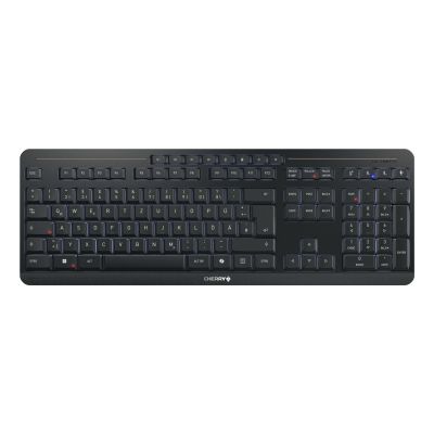4. CHERRY Stream Desktop Ultimate Tastatur (inkl. Maus) Home/Office USB + RF Wireless + Bluetooth QWERTZ Deutsch Schwarz