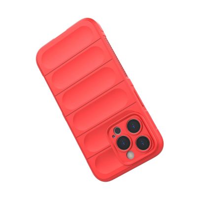 3. Magic Shield Case für iPhone 13 Pro Max flexible gepanzerte Hülle rot