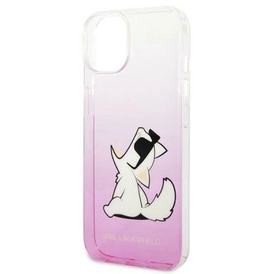6. Karl Lagerfeld KLHCP14MCFNRCPI iPhone 14 Plus 6.7" Hardcase Pink / Pink Choupette Fun