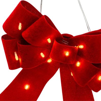 3. Dekorative Schleife 25 cm LED