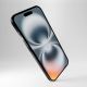 5. Puro Flexible Glass D3O Hybridglas mit schwarzem Rahmen für iPhone 16 Plus / iPhone 15 Pro Max / iPhone 15 Plus