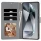 2. Tech-Protect Wallet Case für Samsung Galaxy A56 5G - Weiße Gänseblümchen