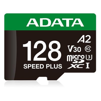 ADATA Speed Plus MicroSDXC 128 GB Klasse 3 UHS-I/U3 A2 V30