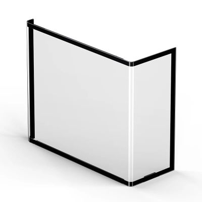 6. Jonsbo TK-4 Gehäuse, Midi-Tower, ATX, Tempered Glass – schwarz