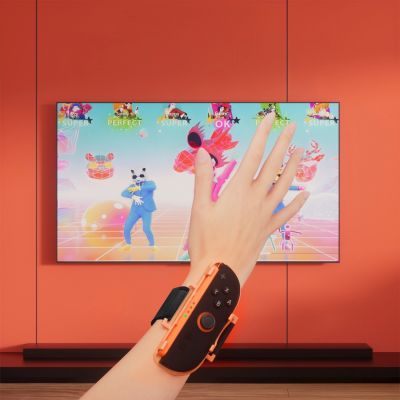 49. Nintendo Switch 23-in-1 Familien-Zubehörpaket 2 – Orange-Blaues Set