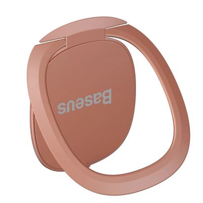 5. Baseus ultradünner selbstklebender Ringhalter Telefonständer rosa (SUYB-0R)
