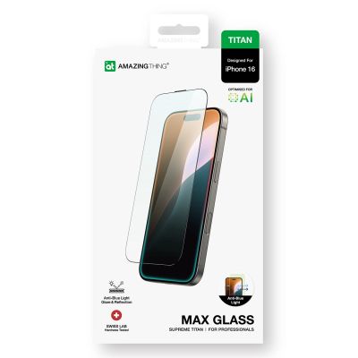 12. AmazingThing Titan Max Panzerglas für iPhone 16
