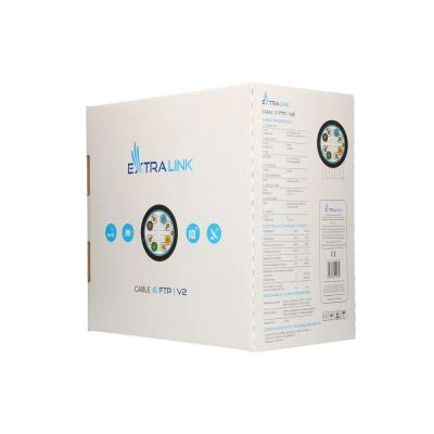 4. Extralink CAT6 FTP (F/UTP) V2 Outdoor Twisted Pair Netzwerkkabel 305 m